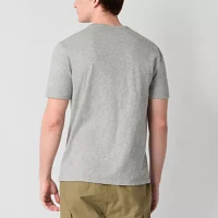 Frye and Co. Mens Crew Neck Short Sleeve Regular Fit Graphic T-Shirt