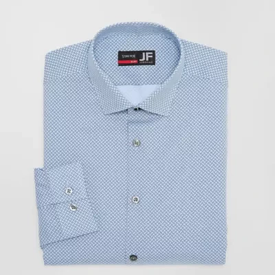 J. Ferrar Slim Mens Regular Fit Wrinkle Free Long Sleeve Dress Shirt