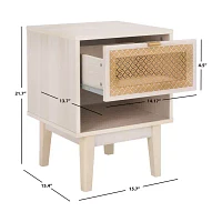 Ceu 1-Drawer Nightstand