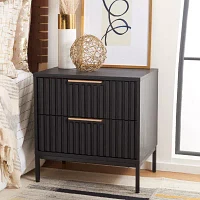 Lylia 2-Drawer Nightstand