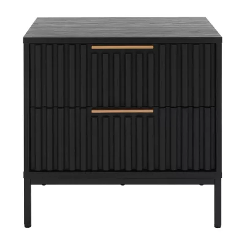 Lylia 2-Drawer Nightstand