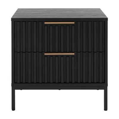 Lylia 2-Drawer Nightstand