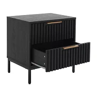 Lylia 2-Drawer Nightstand