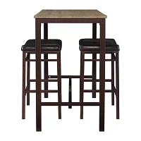 Sarah 3-pc. Pub Set