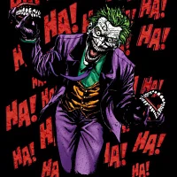 Mens Short Sleeve Joker Graphic T-Shirt