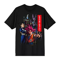 Mens Short Sleeve Dragon Ball Z Graphic T-Shirt