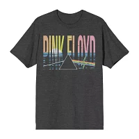 Mens Short Sleeve Pink Floyd Graphic T-Shirt