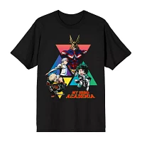 Mens Short Sleeve My Hero Academia Graphic T-Shirt