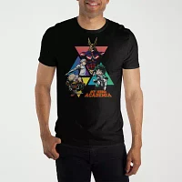 Mens Short Sleeve My Hero Academia Graphic T-Shirt