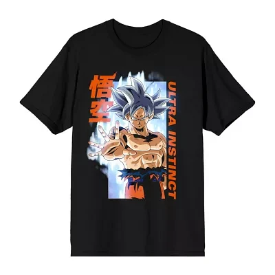Mens Short Sleeve Dragon Ball Z Graphic T-Shirt