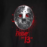 Mens Short Sleeve Friday The 13th Graphic T-Shirt