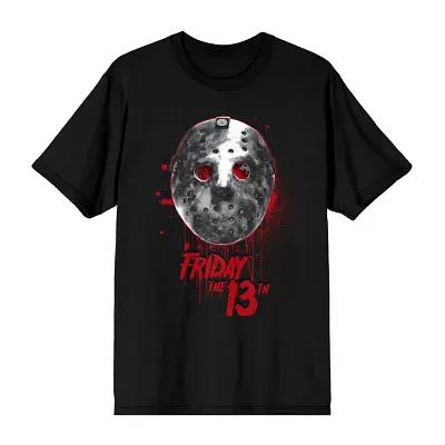 Mens Short Sleeve Friday The 13th Graphic T-Shirt