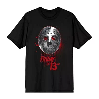 Mens Short Sleeve Friday The 13th Graphic T-Shirt