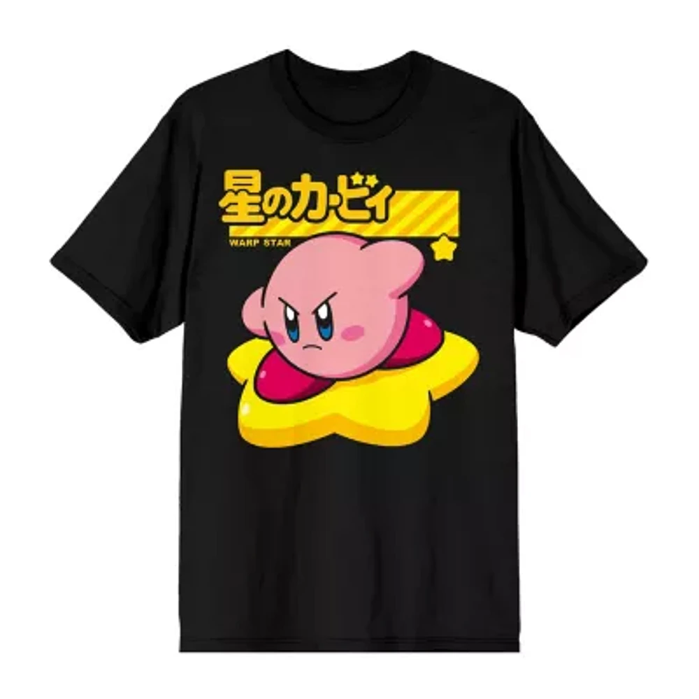 Mens Short Sleeve Kirby Graphic T-Shirt
