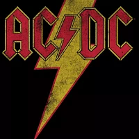 Mens Short Sleeve AC/DC Graphic T-Shirt