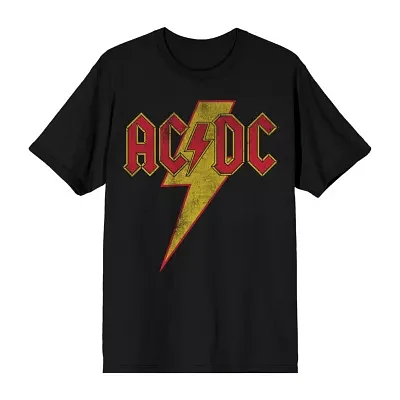 Mens Short Sleeve AC/DC Graphic T-Shirt