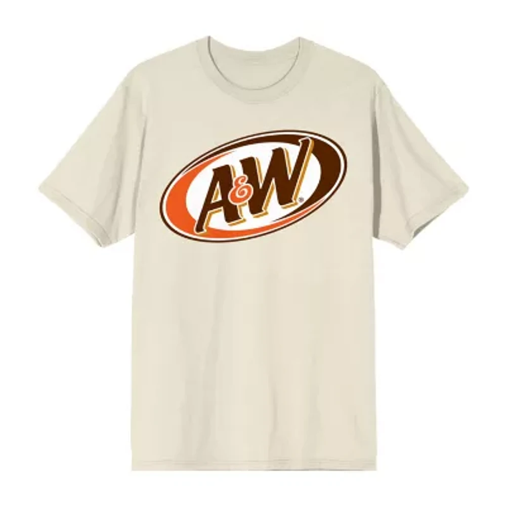 Novelty Mens Crew Neck Short Sleeve Relaxed Fit Graphic T-Shirt