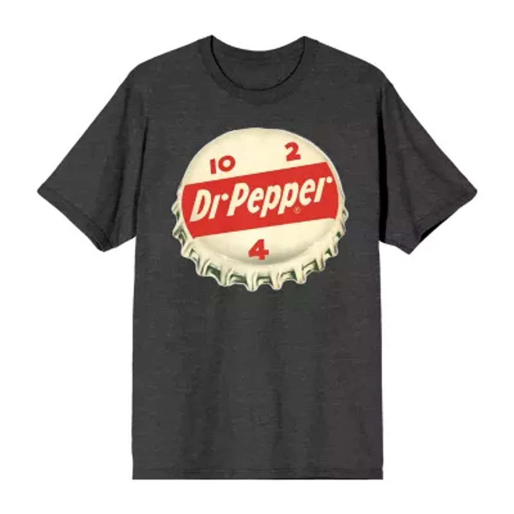 Novelty Mens Crew Neck Short Sleeve Relaxed Fit Graphic T-Shirt