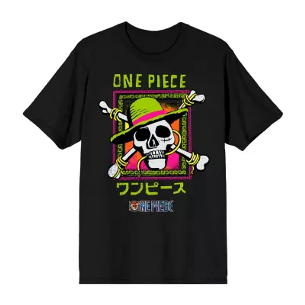 Novelty Mens Crew Neck Short Sleeve Relaxed Fit Graphic T-Shirt