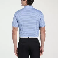 PGA TOUR Mens Regular Fit Short Sleeve Polo Shirt