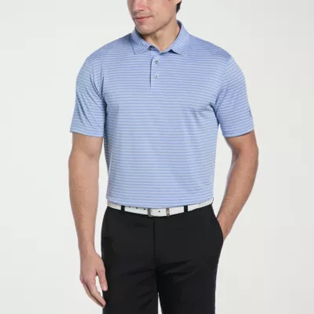 PGA TOUR Mens Regular Fit Short Sleeve Polo Shirt