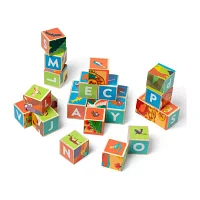 Melissa & Doug Nat Parks Wooden Blocks & Cube Puzzle 28-pc. Puzzle