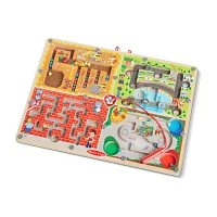 Melissa & Doug Paw Patrol 2 Wooden Magnetic Wand Maze Board