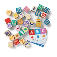 Melissa & Doug Ms. Rachel Blocks + Activity Cards