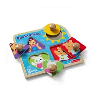 Melissa & Doug Ms. Rachel Jumbo Knob Puzzle 4-pc. Puzzle