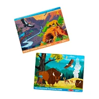 Melissa & Doug Npf 24 Piece Jigsaw Puzzle Bundle 2-pc. Puzzle