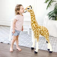 Melissa & Doug Plush - Standing Baby Giraffe Plush Doll