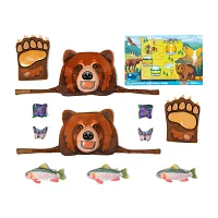 Melissa & Doug Yellowstone Grizzly Bear Game Play Set Plush Play Set