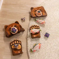 Melissa & Doug Yellowstone Grizzly Bear Game Play Set Plush Play Set