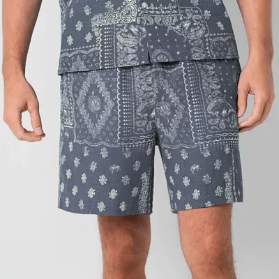 Arizona 6" Mens Textured Pull-On Short