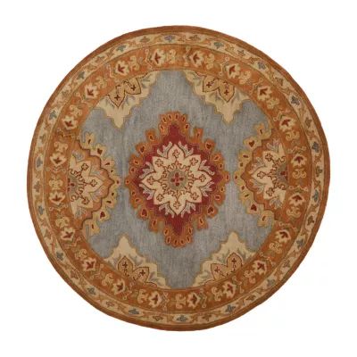 Safavieh Heritage Collection Lavone Oriental Round Area Rug