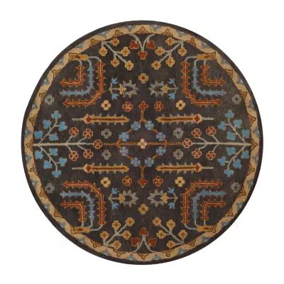 Safavieh Heritage Collection Noah Oriental Round Area Rug