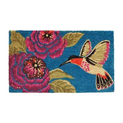 Calloway Mills Hummingbird Delight Outdoor Rectangular Doormat