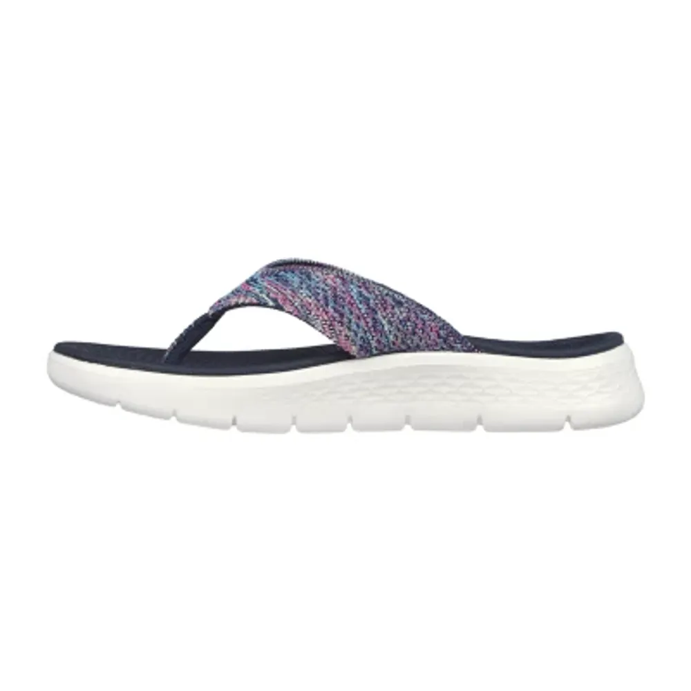 Skechers Womens Go Walk Flex Invoke Flip-Flops