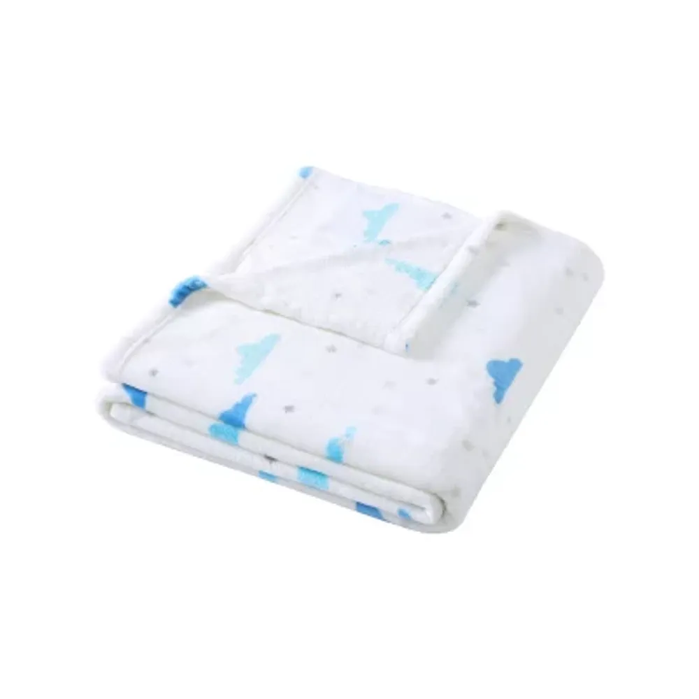 Poppy Fritz Solid Ultra Soft Plush Fleece Blankets