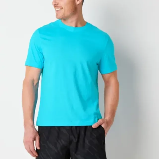 Xersion Xtreme Cotton Mens Crew Neck Short Sleeve T-Shirt