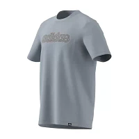 adidas Mens Crew Neck Short Sleeve T-Shirt