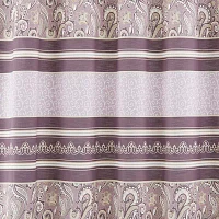 Broadhaven Paisley Stripe Shower Curtain