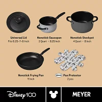 Disney 100 Steamboat Willie Edition 4-pc. Essential Cookware Set