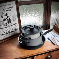 Disney 100 Steamboat Willie Edition 4-pc. Essential Cookware Set