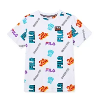 FILA Big Boys Crew Neck Short Sleeve Graphic T-Shirt