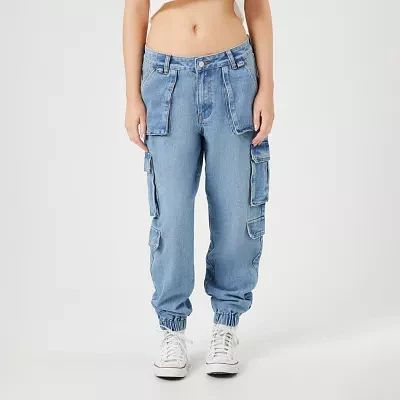 Forever 21 Juniors Womens Low Rise Jogger Jean