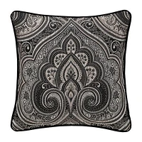 Five Queens Court Dalton Square Throw Pillow