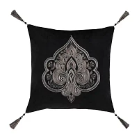 Five Queens Court Dalton Square Throw Pillow