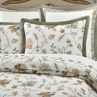 Queen Street Angela 4-pc. Floral Midweight Comforter Set