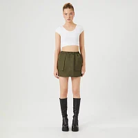 Forever 21 Womens Mid Rise A-Line Skirt-Juniors